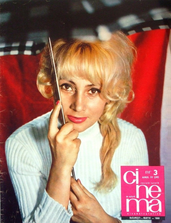 CINEMA (Romania) magazine side cover Issue 3 (39)  March 1966